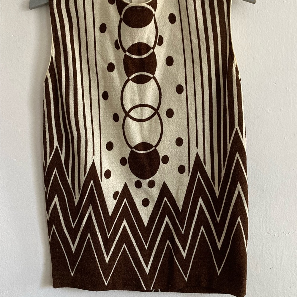 Vintage art deco tank small-medium